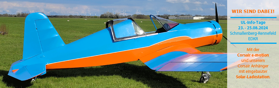 Leichtflugzeug Corsair - Prototyp